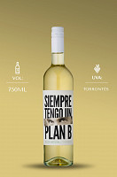 SIEMPRE TENGO UN PLAN B DULCE NATURAL - 750ML - 2022